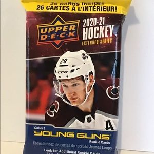 Upper deck hockey trading cards
